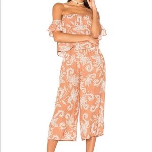 “Nusa Dua” Off Shoulder MinkPink Jumpsuit